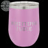 Laser Engraved Knitting Juice Wine Tumbler